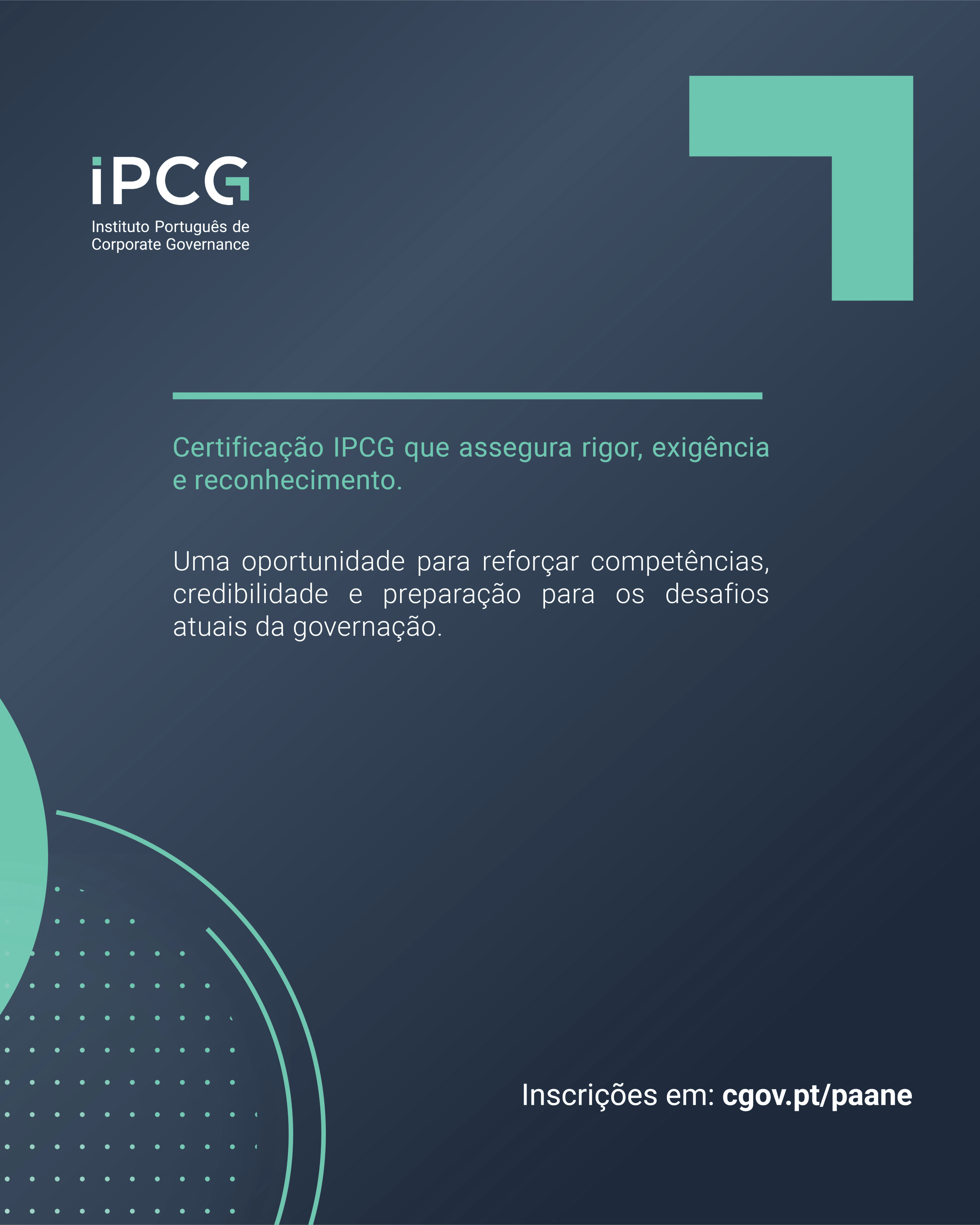 IPCG - Instituto Portugu&ecirc;s de Corporate Governance